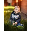 Laste softshell jope ilma voodrita, hall-ehitus
