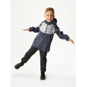 Laste softshell jope ilma voodrita, hall-ehitus