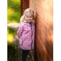 Laste softshell jope ilma voodrita, roosa