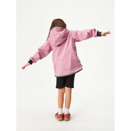 Laste softshell jope ilma voodrita, roosa