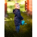 Laste softshell jope ilma voodrita, tumesinine