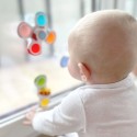 BABY Spinner Sensory Toy Rocket Alien Ufo 3 tk.