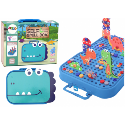Kohvrikomplekt DIY Puzzle Blocks Dinosaurused...