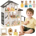 TOOKY TOY Puidust nukumaja, 25 osa