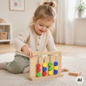 Montessori värvi ja kuju puslemäng