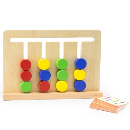 Montessori värvi ja kuju puslemäng