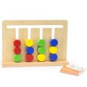 Montessori värvi ja kuju puslemäng