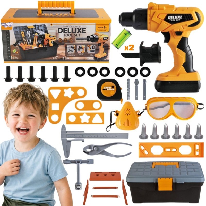 Little Handyman tööriistakomplekt koos kruvikeerajaga ümbrises 39 tk.