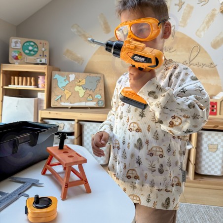 Little Handyman tööriistakomplekt koos kruvikeerajaga ümbrises 39 tk.