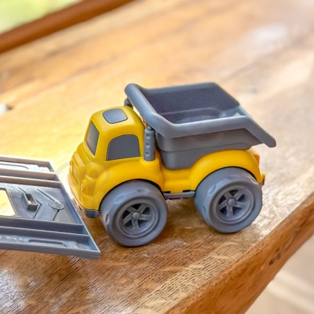 3-in-1 komplekt Ehitussõidukid Prügiautod Betoonisegisti kallurauto
