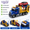 Puksiirauto transporter auto valguse heli skaalaga 1:14