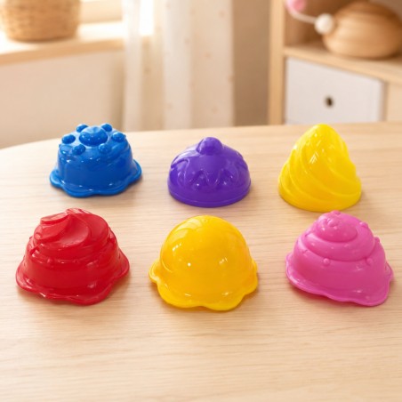 SAND FAIRY Kinetic Sand Set Jäätisekohvik 13 tk