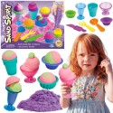Kinetic Sand Set Jäätisekohviku tarvikud 10 tk.