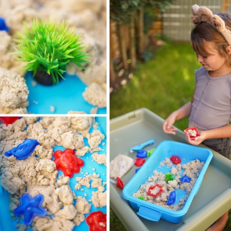 Kinetic Sand Magic for Water 18-osaline komplekt koos ümbrisega