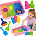 Kinetic Sand Magic Castle komplekt 22 tk Kohver