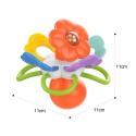 BABY Rattle Sensory Teether Flower 0m+