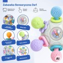BABY sensoorne mänguasi hambakuul 3in1 pall 6m+
