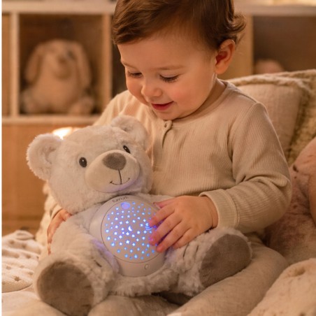 BABY plüüsist kaisukaru projektoriga