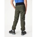 Softshell püksid fliisvoodriga lastele Street, khaki