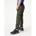 Softshell püksid fliisvoodriga lastele Street, khaki