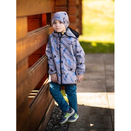 Softshell püksid fliisvoodriga Elastic Sports, cobalt