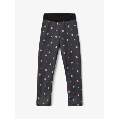 Softshell püksid fliisvoodriga Elastic Sports, flowers