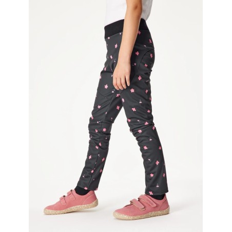 Softshell püksid fliisvoodriga Elastic Sports, flowers