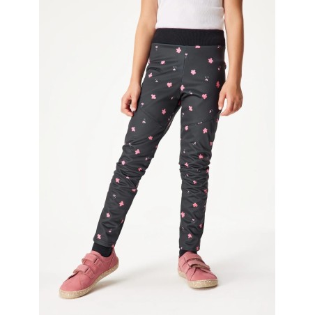 Softshell püksid fliisvoodriga Elastic Sports, flowers