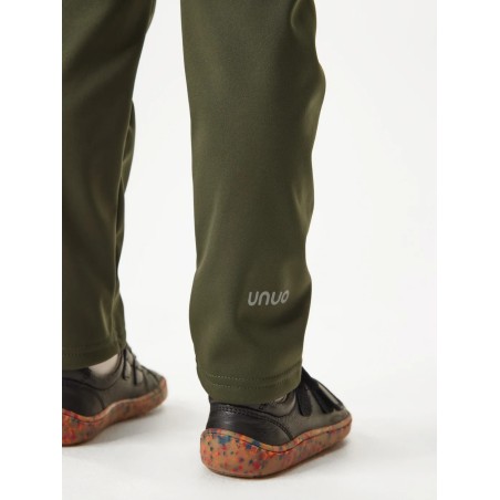 Softshell püksid fliisvoodriga Elastic Sports, khaki