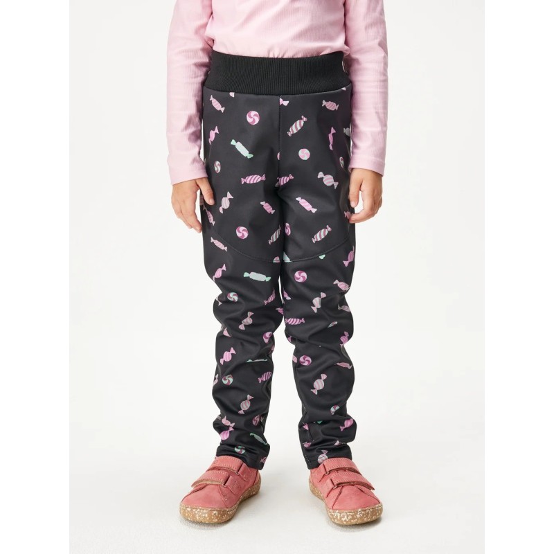 Softshell püksid fliisvoodriga Elastic Sports, bonbons