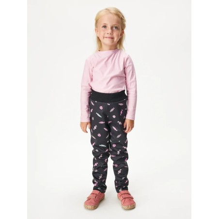 Softshell püksid fliisvoodriga Elastic Sports, bonbons