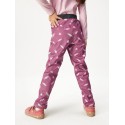 Softshell püksid fliisvoodriga Elastic Sports, plum bonbons