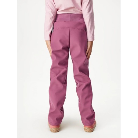 Softshell püksid fliisvoodriga Simple, plum
