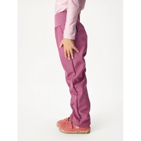 Softshell püksid fliisvoodriga Simple, plum