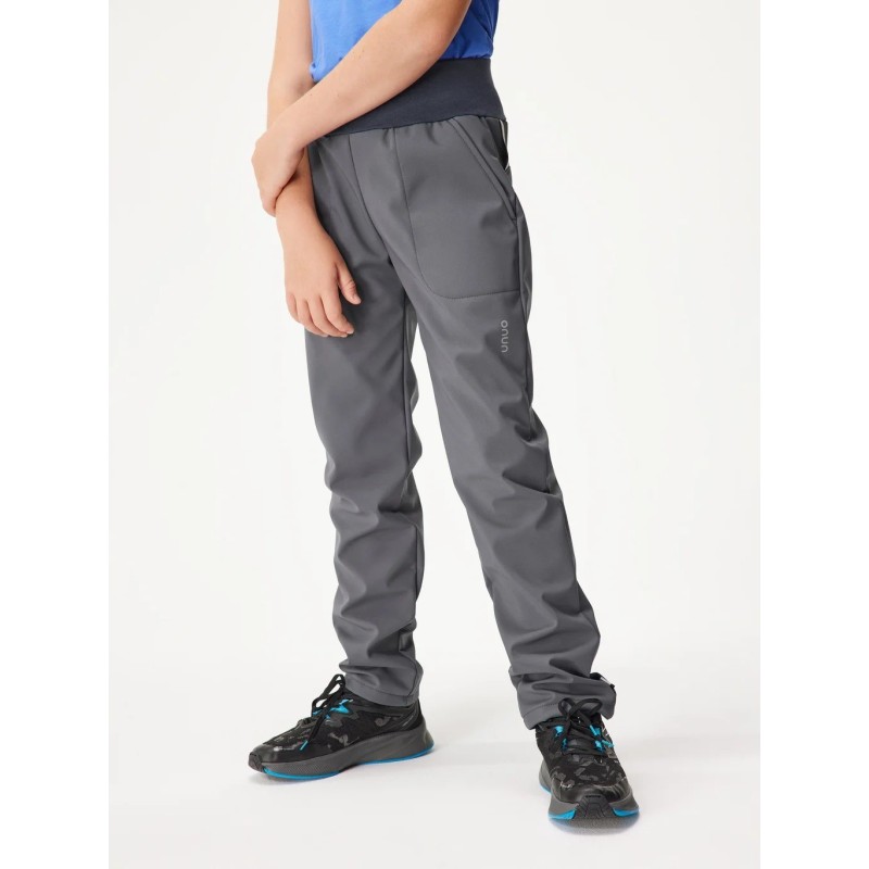 Softshell püksid fliisvoodriga Simple, hall