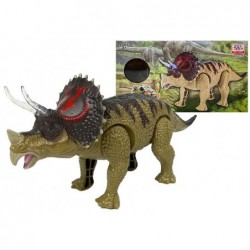 Roheline akuga töötav dinosaurus Triceratops Rex