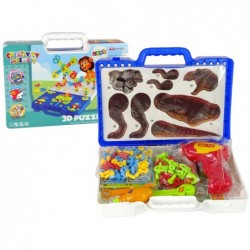 3D ehitusplokid DIY dinosaurused