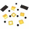 Magnetilised ehitusklotsid 3D-konstruktsioon 90 osa