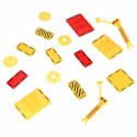 Magnetilised ehitusklotsid 3D-konstruktsioon 90 osa