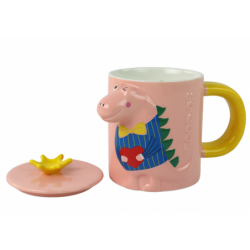 Dinosaur Pink Dinosaur Infuser Kruus 400 ml