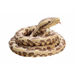 Plush Brown Snake maskott 400 cm