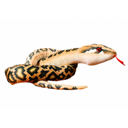 Plush Black Snake maskott 210 cm