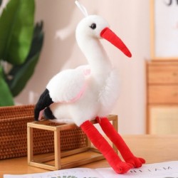 Plush Stork Bird Palus mänguasi maskott Kaisu 37cm