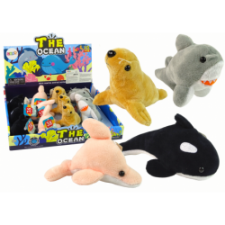 Mini Plush Sea Animals 4 mudelit