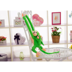 Mascot Plush Monkey with Baby, roheline90 cm