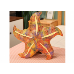 Mascot Plush Starfish Yellow Pillow 45 cm
