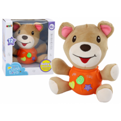Teddy Bear Interaktiivne mängukaru oranž Mängib...