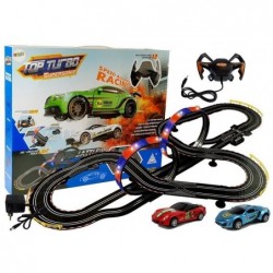 Race Track 2 Cars Top Turbo tuled pikkusega 7,6 m
