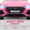 Audi e-tron 12 V elektriline lasteauto puldi ja turvavööga 3–5 a