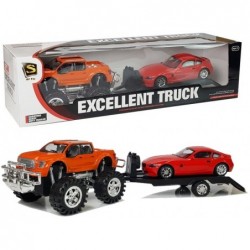 Sõidukite komplekt Oranž Monster Truck Red BMW...